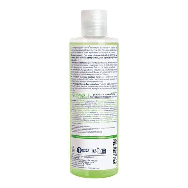 Natessance Shampooing purifiant Tea Tree