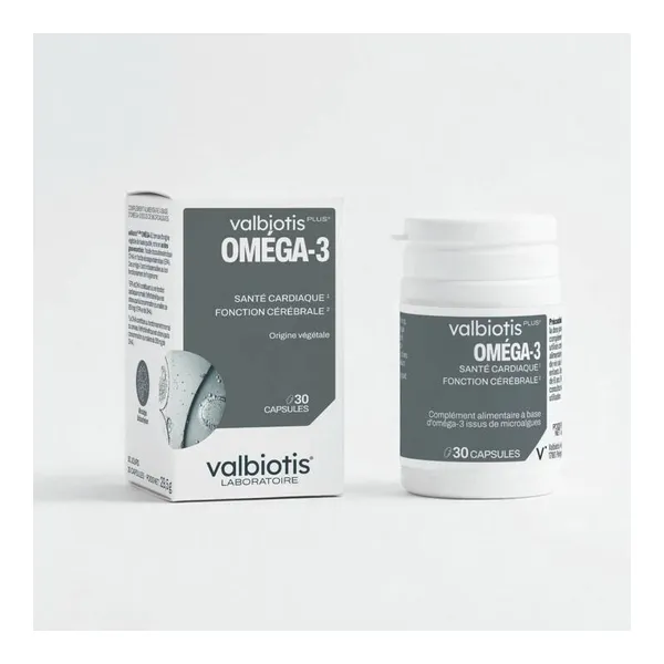 Valbiotis Plus Oméga 3 capsules