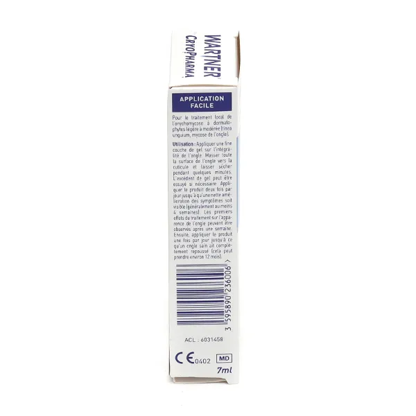 Cryopharma Traitement de l'ongle mycosé