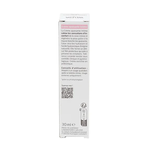 Weleda Crème Apaisante Intime Bio