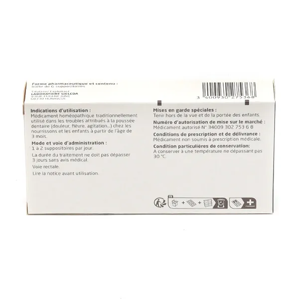 Weleda Domila suppositoires