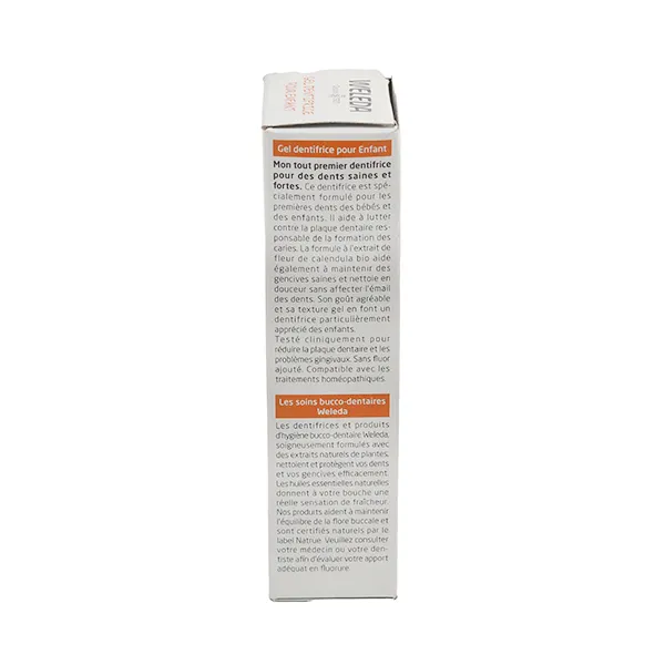 Weleda gel dentifrice bio pour enfant