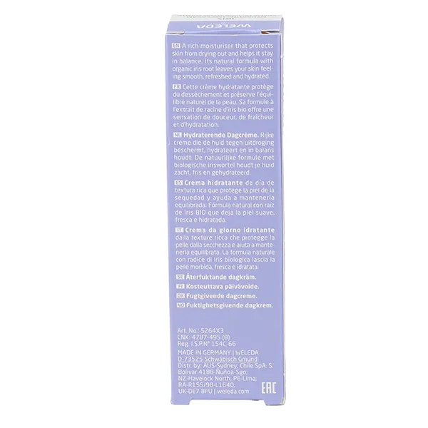 Weleda Iris crème de jour hydratante Bio