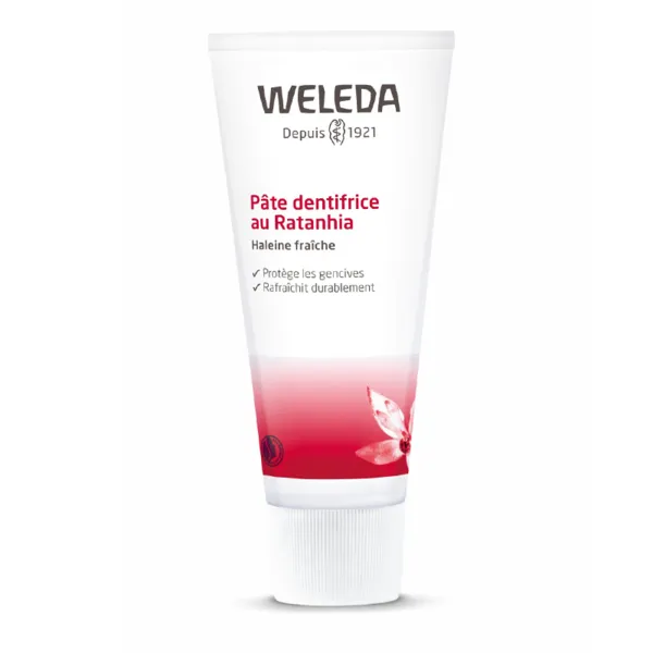Weleda pâte dentifrice au Ratanhia