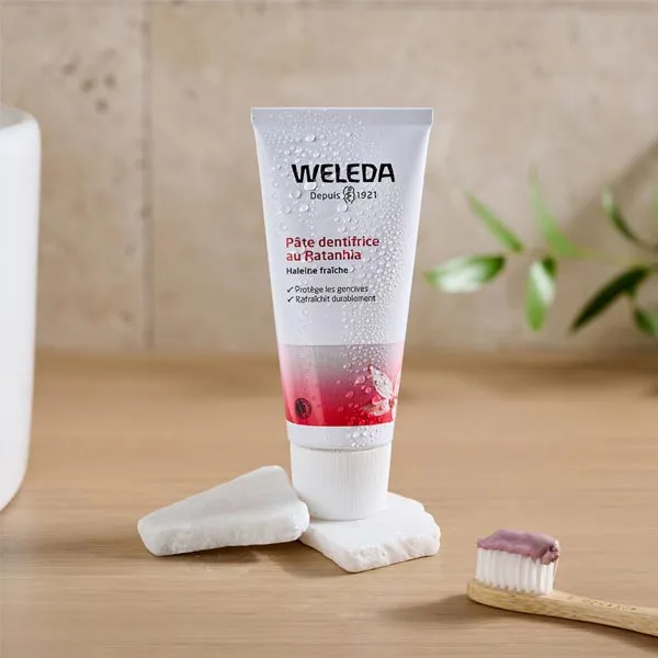 Weleda pâte dentifrice au Ratanhia