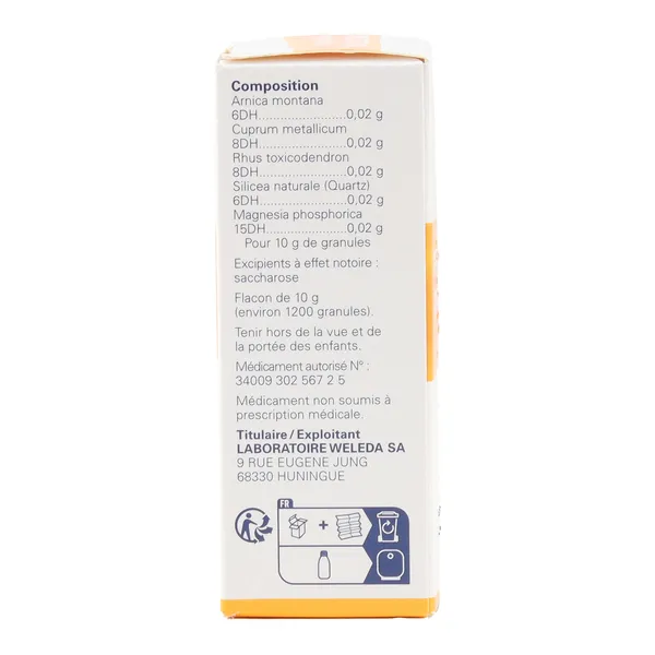 Weleda Recostim granules homéopathiques