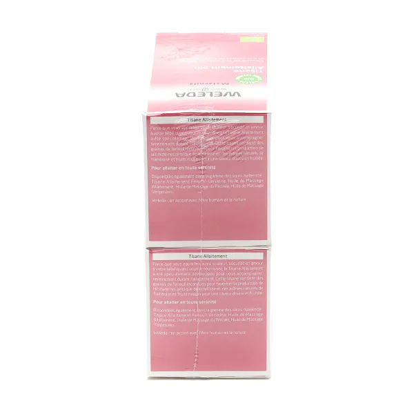 Weleda tisane d'allaitement arôme fruits rouges sachets