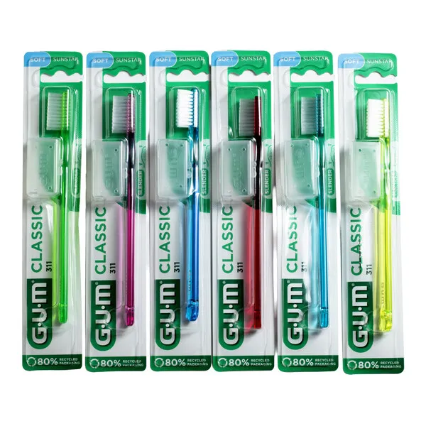Gum Classic 311 brosse à dents souple