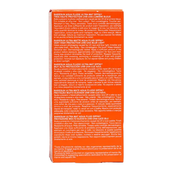 Uriage Bariésun Aqua fluide solaire ultra mat SPF 50+