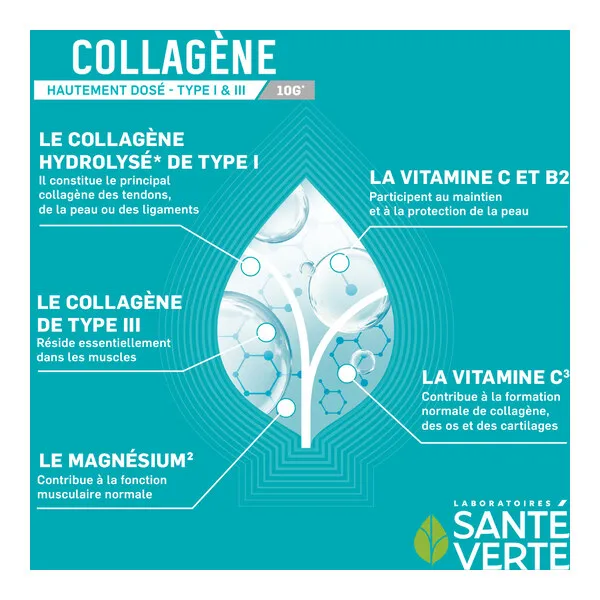 Santé Verte Collagène 10 g stick