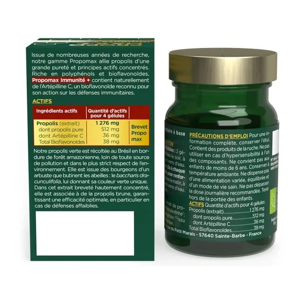 Lehning Propomax Immunité + gélules bio