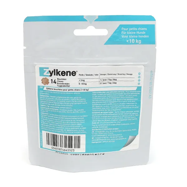 Zylkene Chews Bouchées Anti stress chien