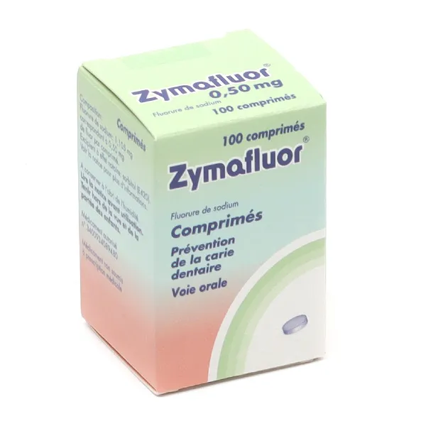 Zymafluor comprimé 0.50 mg