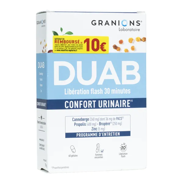 Duab Confort urinaire gélules