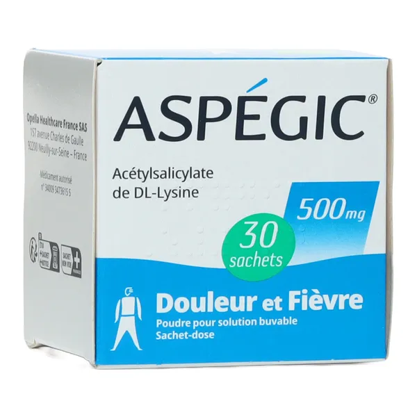 Aspégic 500 mg sachet