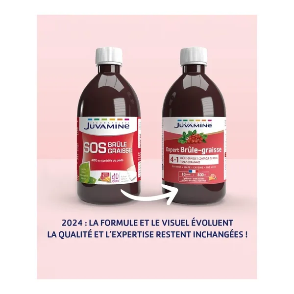 Juvamine Expert Brûle graisse solution buvable