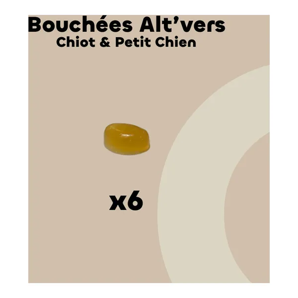 Biovetol bouchées Alt Vers Chien bio