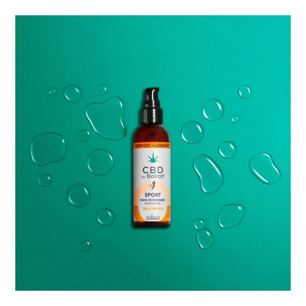 Huile de massage sport CBD by Boiron