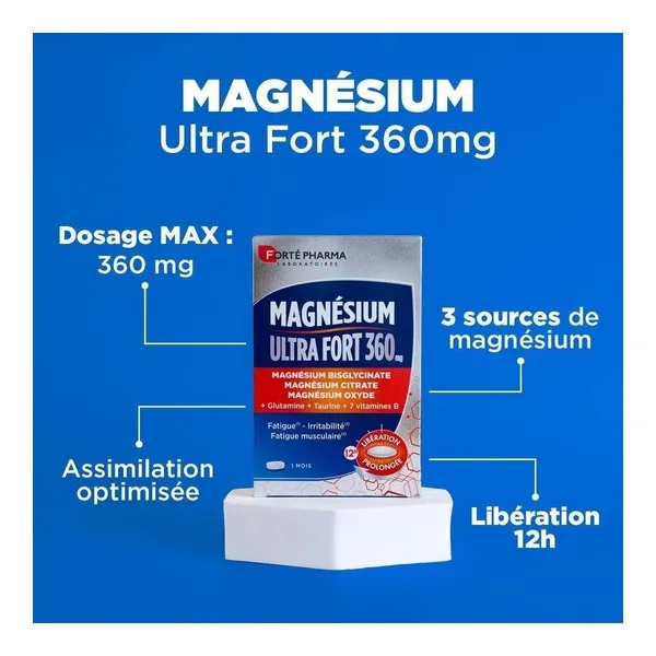 Forté Pharma Magnésium Ultra Fort 360 mg comprimés
