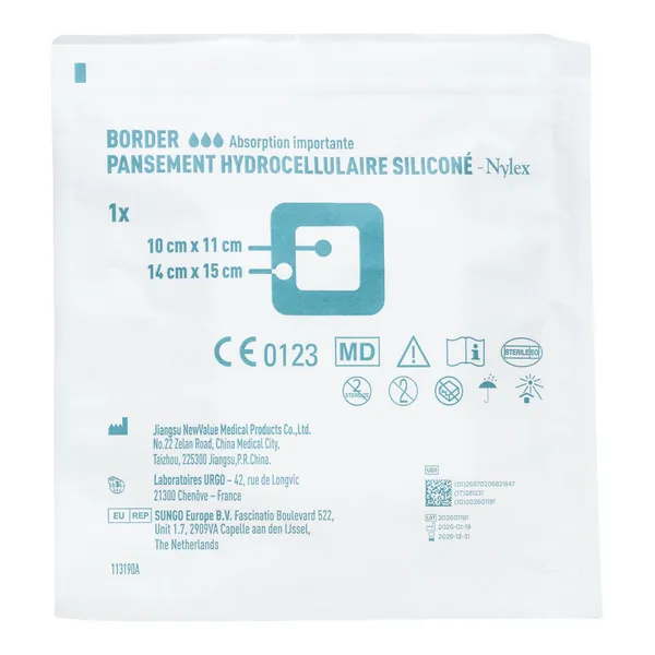 Nylex Border Pansement hydrocellulaire siliconé