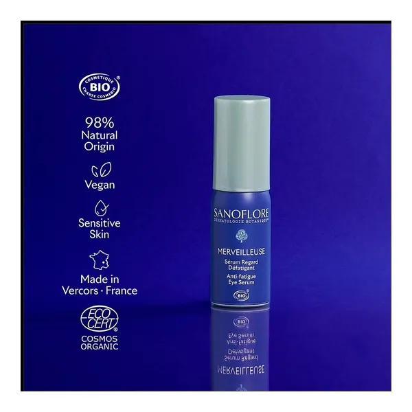 Sanoflore Merveilleuse Sérum Regard Défatigant bio