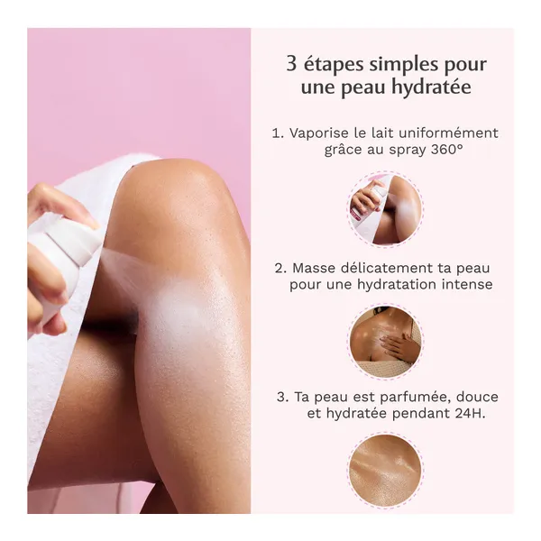 Musc Intime Lait en spray parfumé