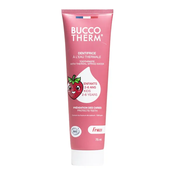 Buccotherm Dentifrice Enfants 2-6 ans Bio Fraise