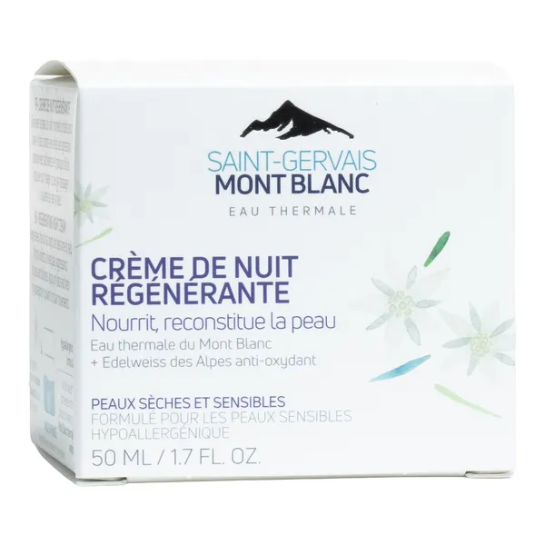 Saint-Gervais Mont Blanc Crème de nuit régénérante