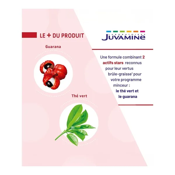 Juvamine Thé vert Guarana gélules