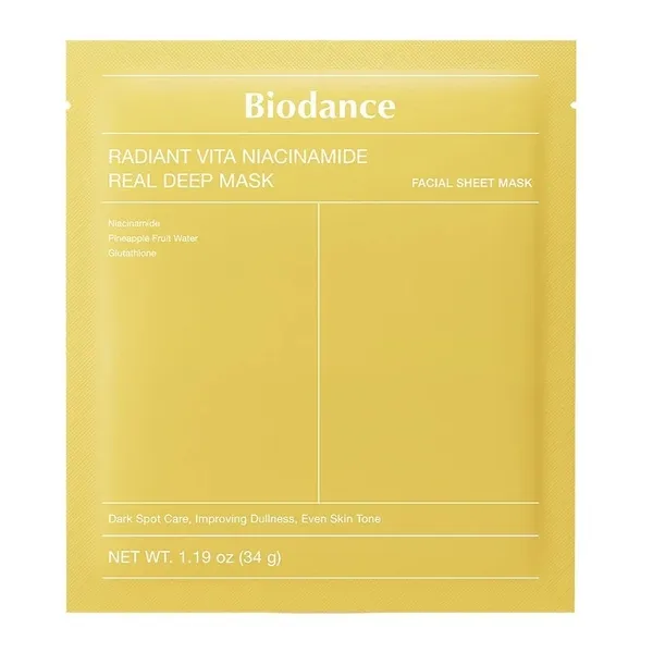 Biodance masque éclat Radiant Vita Niacinamide real deep mask
