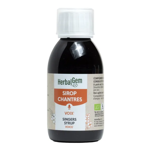 Herbalgem sirop des Chantres Bio