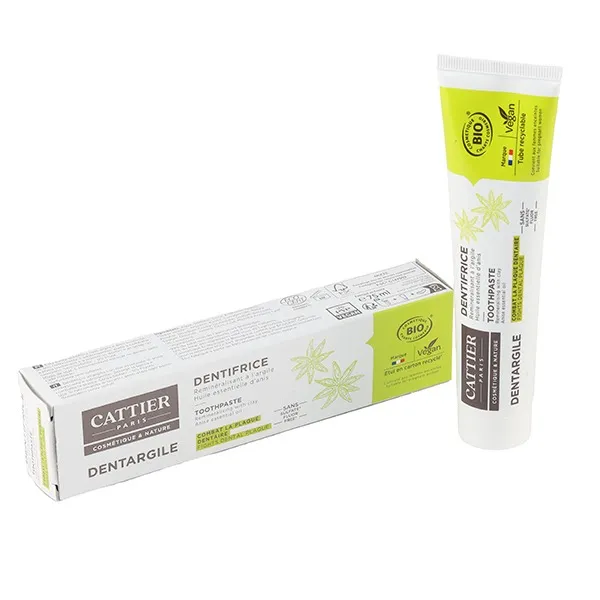 Cattier Dentargile dentifrice bio