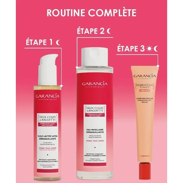 Garancia Deux coups de baguette Eau micellaire démaquillante