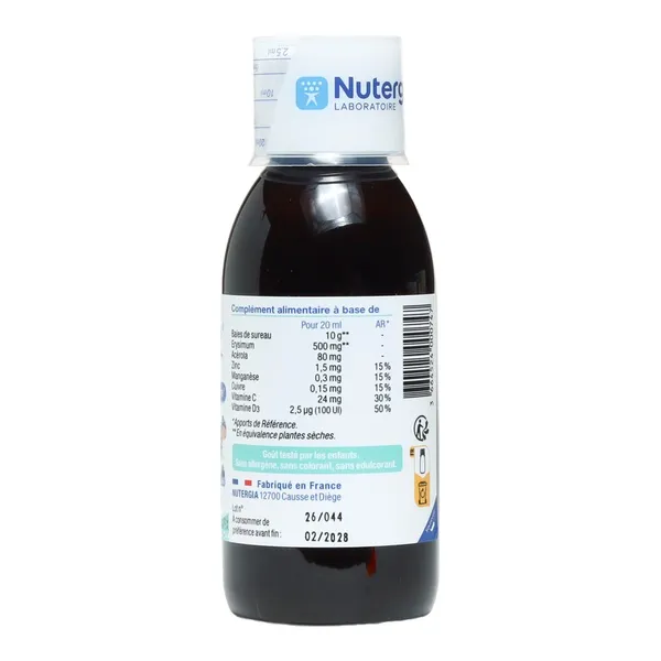 Nutergia Ergykid Immuno+ sirop