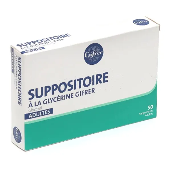 Suppositoire glycérine Adulte
