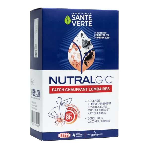 Santé Verte Nutralgic Patch chauffant