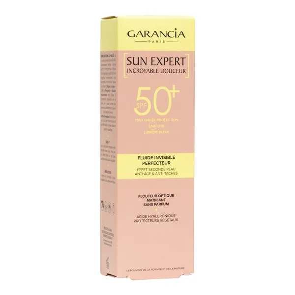 Garancia Fluide incroyable douceur invisible sun protect SPF 50+
