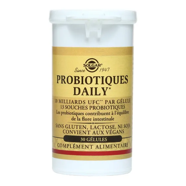 Solgar Probiotiques Daily gélules