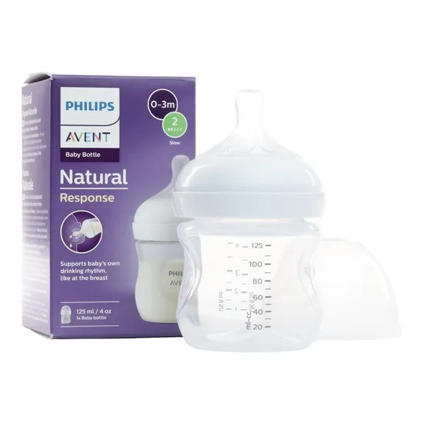 Avent Biberon Natural Response plastique