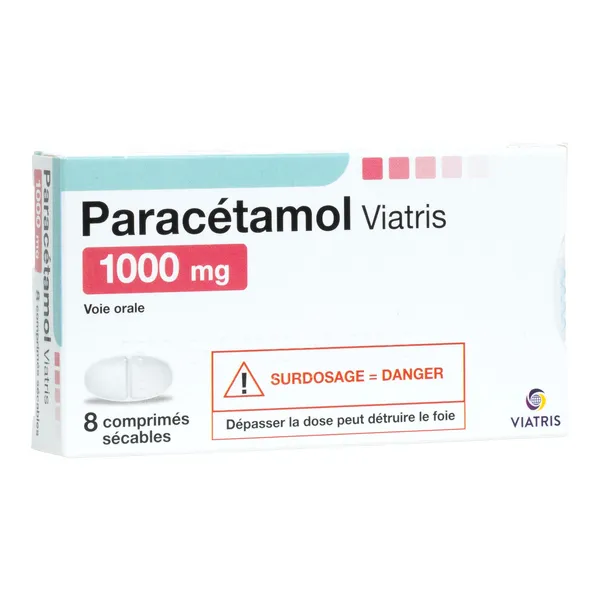 Viatris Paracétamol 1g comprimé