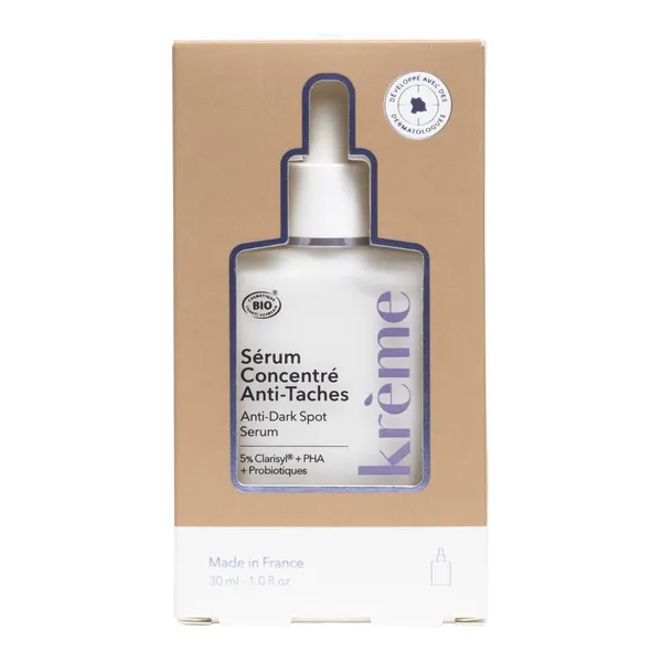 Krème sérum concentré anti taches bio