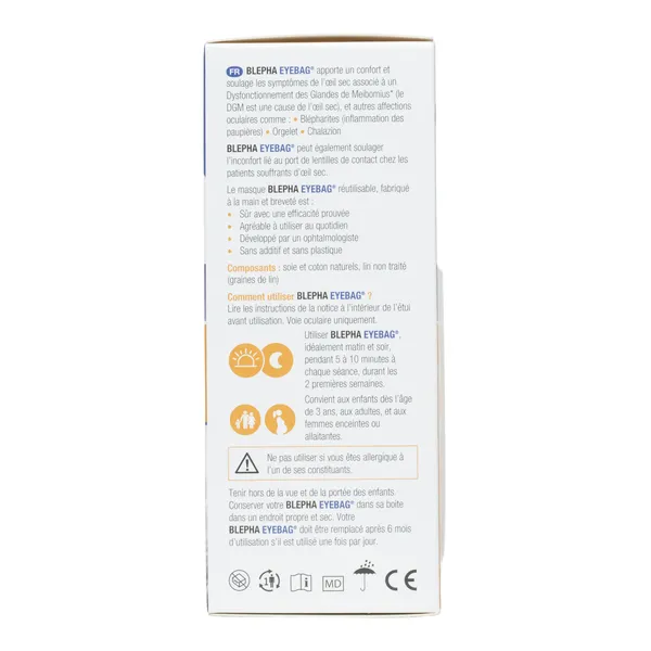 Blepha Eyebag Masque chauffant pour les yeux