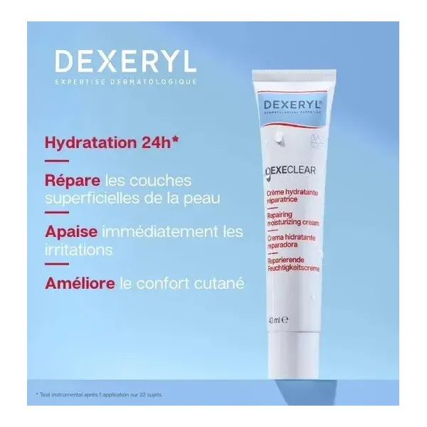 Dexeryl Dexeclear crème hydratante réparatrice