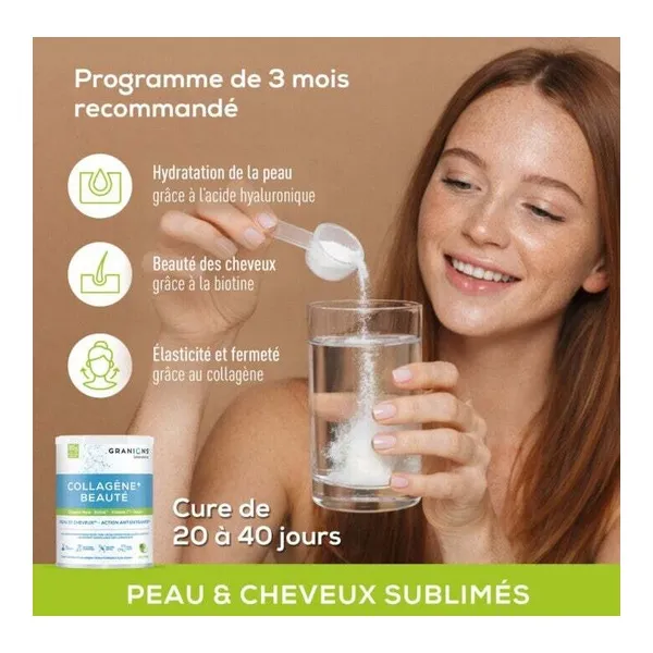 Granions Collagène+ Beauté poudre Pomme