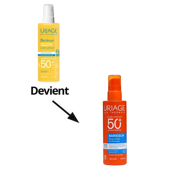 Uriage Bariesun spray solaire invisible SPF 50+