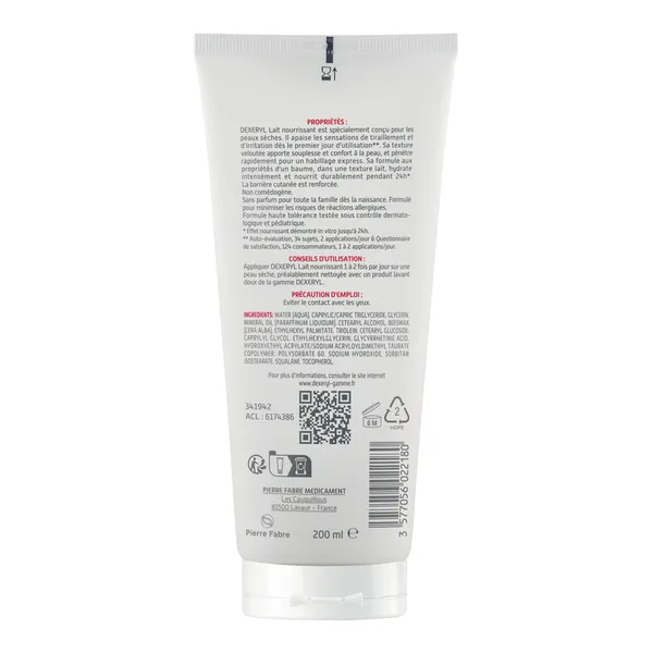 Dexeryl Essentiel Lait nourrissant