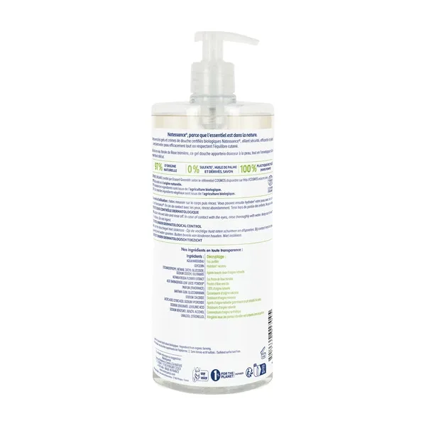 Natessance gel douche douceur bio