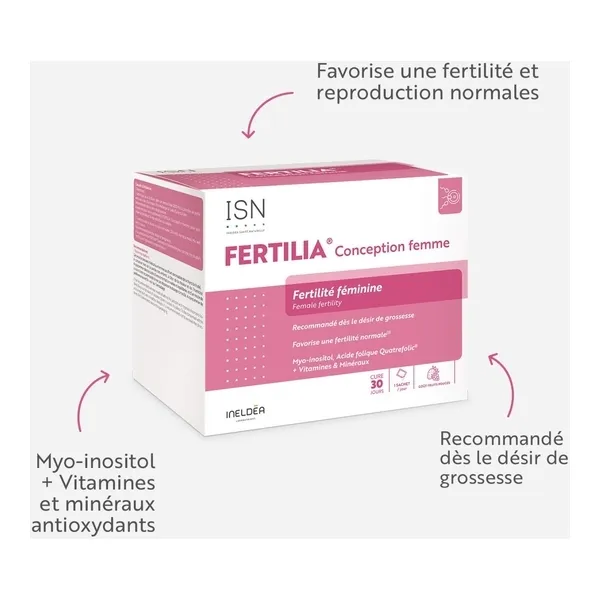 Fertilia Conception Femme sachets