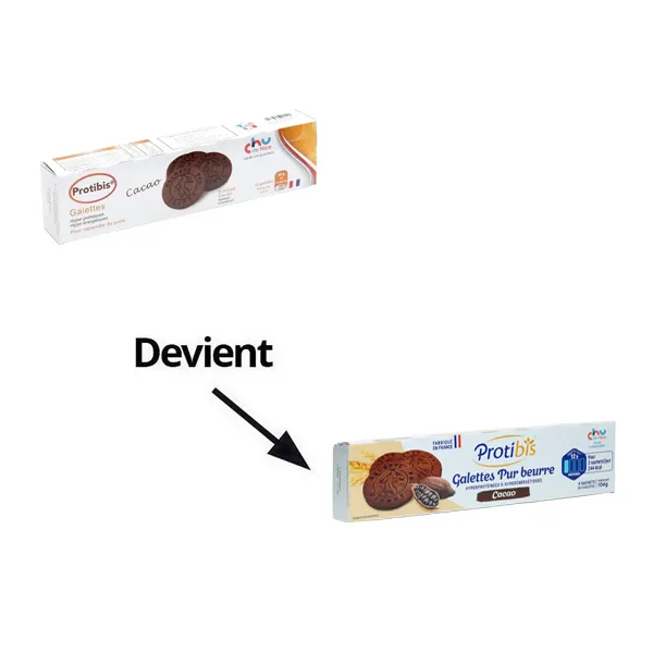 Protibis Galettes hyperprotéinées et hypercaloriques