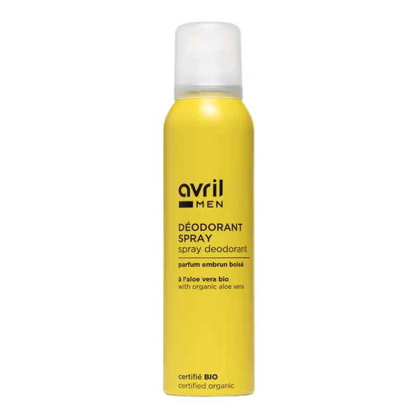 Avril Men déodorant spray bio